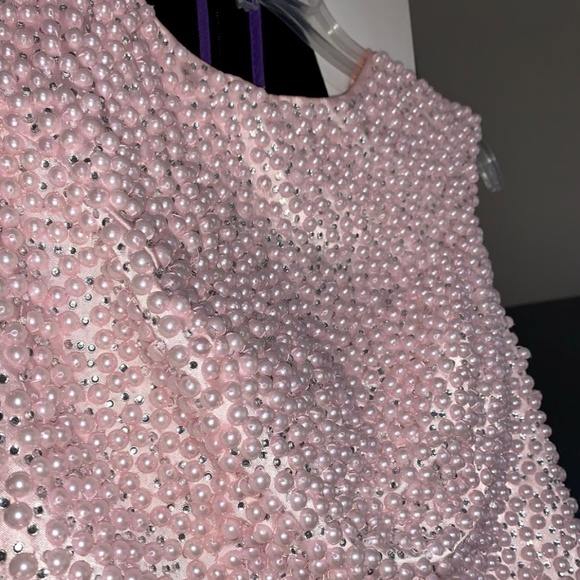 Dave & Johnny Pink Short Two Piece Pearl 1859